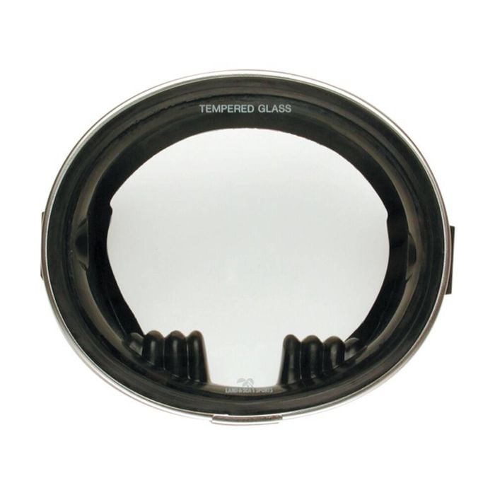 Land & Sea Sports Bali Style Round/Circle Snorkelling Face Mask Black