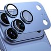 Tough On iPhone 18 Pro / 17 Pro Matte Metal Camera Lens Protector Tempered Glass Aluminium Alloy Glacier