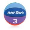 Victor Sports Heavy Duty Durable Rubber Basketball Multi Colour Size 3