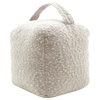 Astin Sinclair 14 x 14 x 14cm Sand Boucle Door Stop