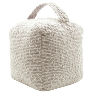 Astin Sinclair 14 x 14 x 14cm Sand Boucle Door Stop