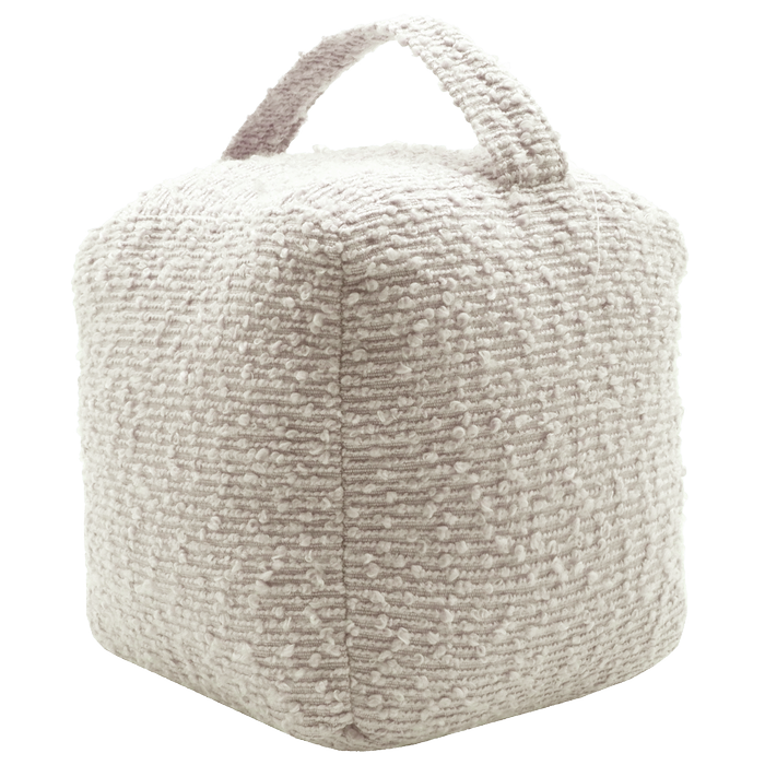 Astin Sinclair 14 x 14 x 14cm Sand Boucle Door Stop