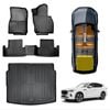 3D All-Weather Floor Mat Boot Liner Carpet for Mazda CX-60 CX60 2023-2024 Customized Floor Liners