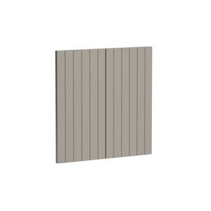 Kaboodle 600mm Cardamom V-Groove Rangehood Doors - 2 Pack