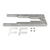 Cal Custom Spark Plug Wire Separators Polished Finned Aluminium