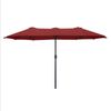 Mountview Large Parasol Patio Umbrella Outdoor Garden Pool Sunshade Double-Sided