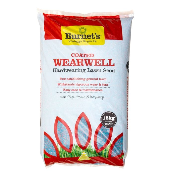 Burnets 15KG Wearwell Landscapers Lawn Seed 
