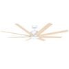 Vencha Titanic RWS Tri-Control 1830mm ABS Blades DC Ceiling Fan- White/Natural