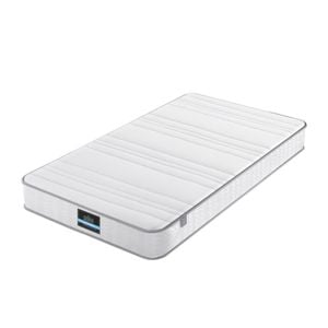 Giselle King Single Tight top Egg-Crate Foam Knitted Fabric 20cm Mattress Pocket spring