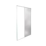 Lugna 2400 x 1201-1800mm 1 Mirror 1 Melamine 2 Door Combo Package