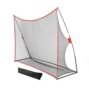 Fitnesslab Golf Practice Net And Hitting Set Chipping Cage Driving Training Aids