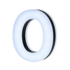 Lit Up 3D Led Letter O Illuminated Opal Acrylic 100mmHx92mmWx23mmD