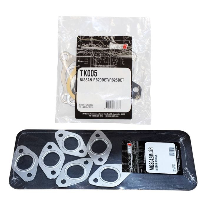 Permaseal Mls-r Exhaust Manifold & Turbo Charger Gasket Kit For Nissan Skyline R32 Rb20det 2.0l