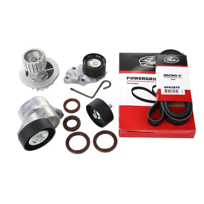 Timing Belt Kit + WP + DB + Tensr for Holden Barina TK F16D3 1.6L DOHC