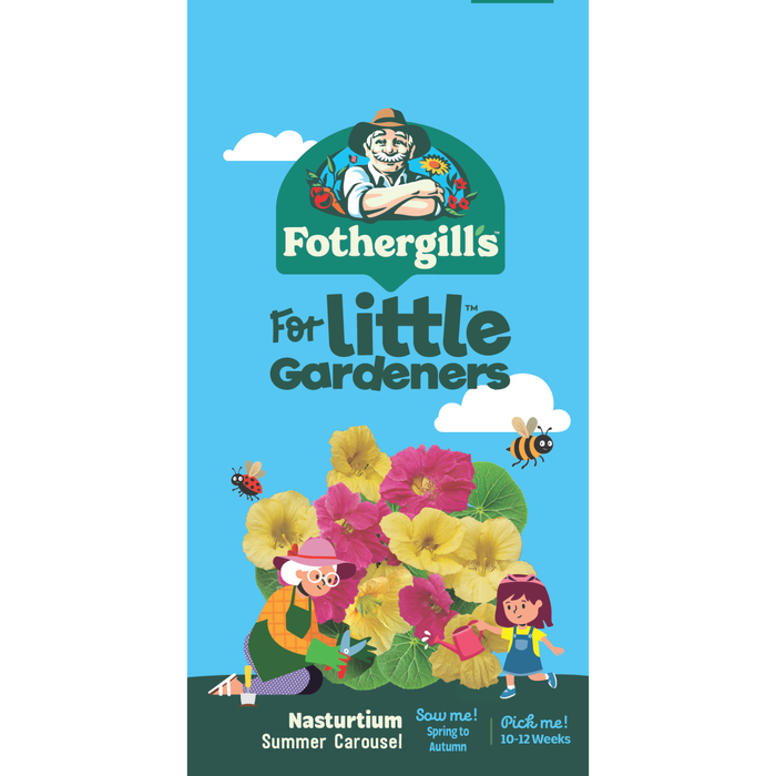 Fothergill's Little Gardeners Nasturtium Summer Carousel