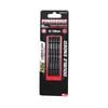 Powerbuilt 1/4 100mm Robertson Power Bit 5 Pack