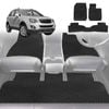 6D Diamond Car Floor Mats for Holden Captiva 5 2006-2015-Full Set-Black-Outback GT