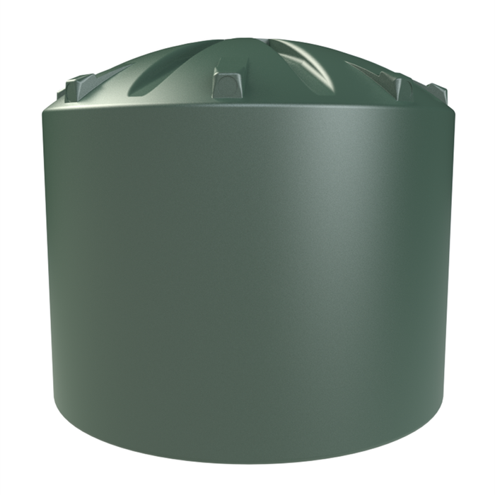 Melro Tanks 23700L Heritage Green Round 24000 Poly Water Tank