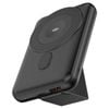 Magnetic Portable Fast Charging Qi Wireless 10000mAh Magsafe & Qi-Enabled Smartphones Compatible Power Bank with Kickstand