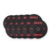 Smai Hd Bumper Plates Set - 5 Pairs Of 25kg (250kg) - Black