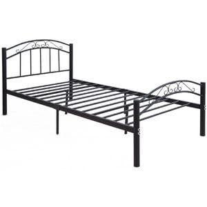 Cleveland King Single Metal Bed Frame - Black