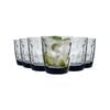 Bormioli Rocco Diamond Double Old Fashioned Tumbler Glasses Set - 390ml - Pack Of 24