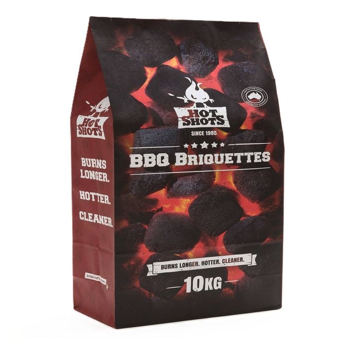 Hot Shots 10kg BBQ Briquettes