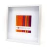Unigift Shadow Box Wooden/Glass Picture Photo Frame 40x40cm/20x20cm White