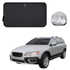 Front Windscreen Sun Shade for Volvo XC70 2007 - 2016 Mk II - Standard 150 x 85 cm - Black
