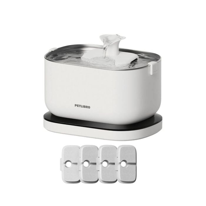 Petlibro Dockstream 1 Cordless Fountain 2.5L With 4 Filters White