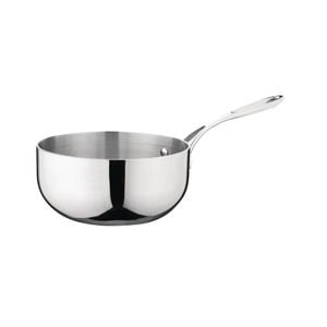 Vogue Flared Saute Pan Tri-wall Stainless Steel & Aluminium Induction Compatible 200mm
