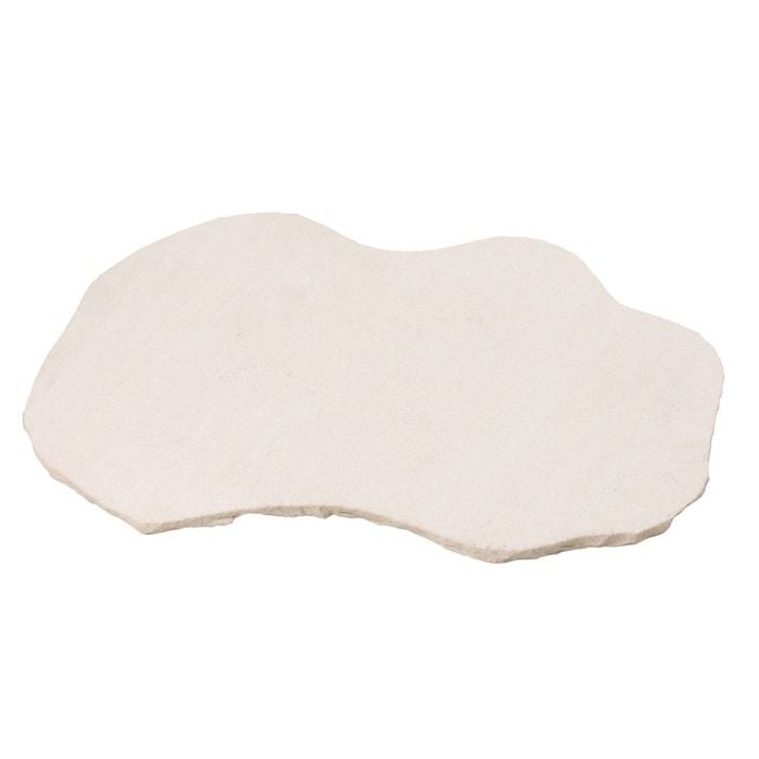 Tuscan Path 400-600mm Cream White Sandstone Stepping Stone
