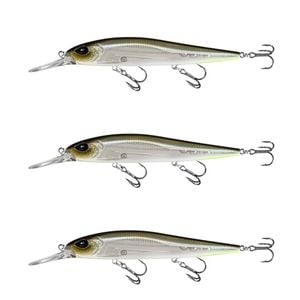 3x 13 Fishing 110mm Whipper Snapper Jerkbait Fishing Lures - Lucky Charm