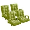 SOGA 4X Yellow Green Recliner Chair with Armrest