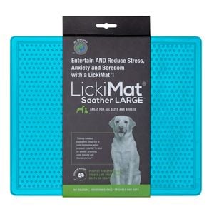 LickiMat Soother 30 x 25cm Turquoise XL