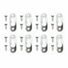 Everhang 10kg Picture Hanging Keyhole Plate - 8 Pack