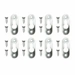 Everhang 10kg Picture Hanging Keyhole Plate - 8 Pack