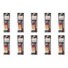 10x Tsunami 8 Red Hook Sabiki Rig - Iridescent Glo Head Flash and Beads Size 8