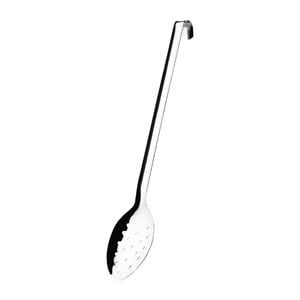 Vogue Serving Spoon Perforated 405mm Stainless Steel Commercial Kitchen Utensil