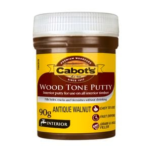 Cabot's 90g Antique Walnut Wood Tone Putty