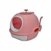 Yes4pets Cat Toilet Litter Box Tray House W Sky Window Drawer Photocatalyst Purifier Pink