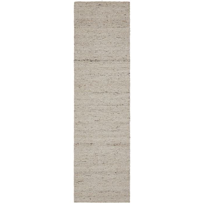 Steph And Gian Elm Pepper 400x80cm - Medium Pepper Hand Loomed Wool Indoor Runner Rug