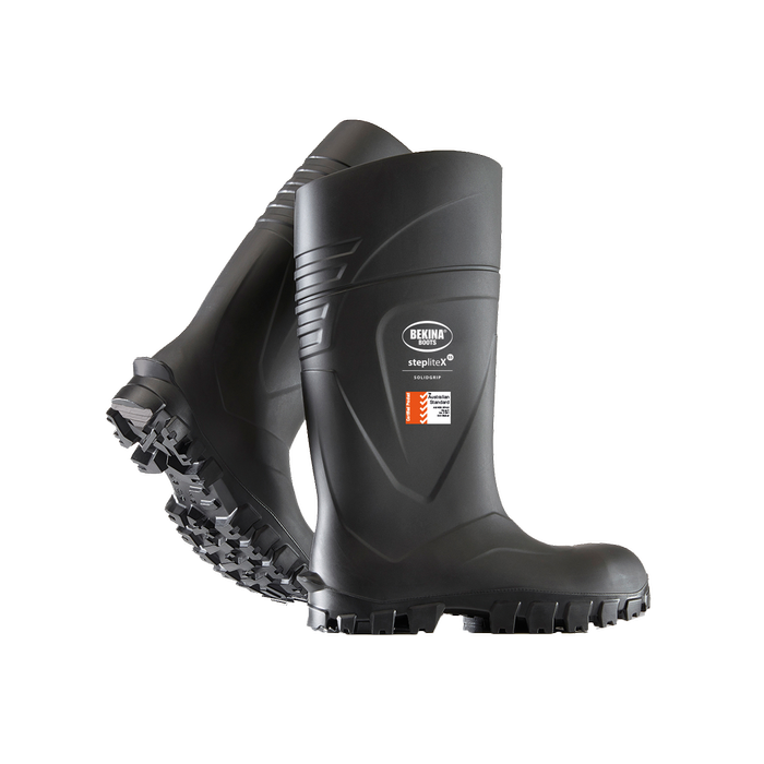 Lynn River Bekina StepLiteX SolidGrip Black with Safety Toe and Sole (S5) - EU 39