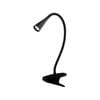 Verve Design 23.5cm Black LED Dale Clip Lamp