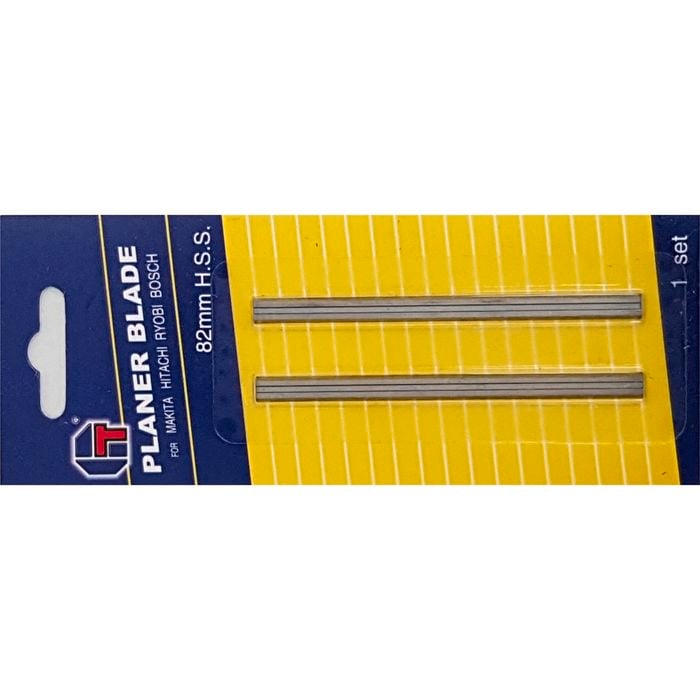 Linbide 82mm High Speed Steel Planer Blade - 2 Pack