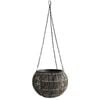 Northcote Pottery 32 x 22cm Blonde Rattan Hanging Basket