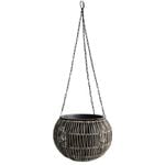 Northcote Pottery 32 x 22cm Blonde Rattan Hanging Basket