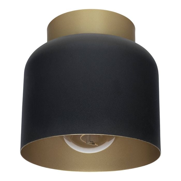 Brilliant Rene 18cm Black DIY Install Batten Fix Light Shade