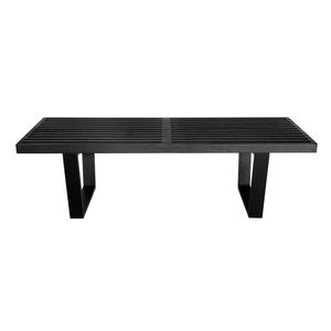 SK Designer Living | Replica George Nelson Platform Bench | 122cm - Black