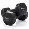 METEOR 6kgx2 Anti-Slip Vinyl Dumbbells